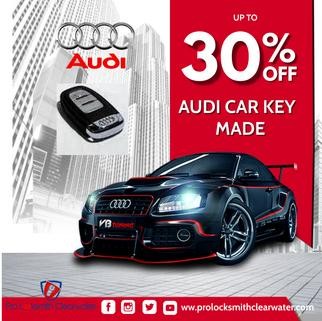 Audi Key made %30 off